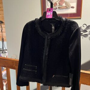 NWT Chico’s Size 3 Black Women's Jacket #081